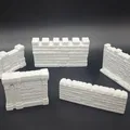 5 Mẫu Tường Đá Mini (5 Stone Wall Miniatures) - Thumbnail 3