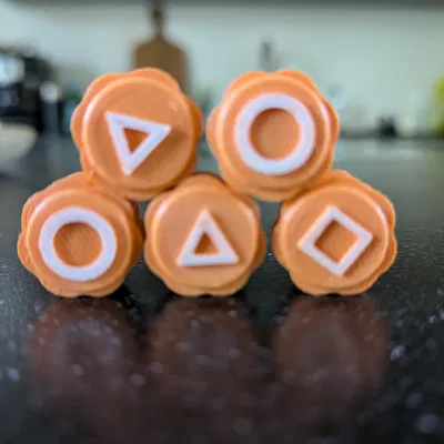 Bộ Gonggi 3D - Đồ chơi cảm hứng Squid Game