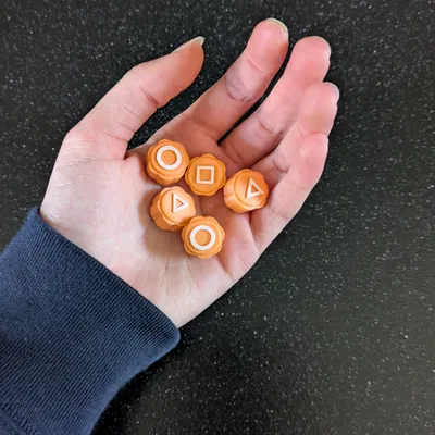 Bộ Gonggi 3D - Đồ chơi cảm hứng Squid Game