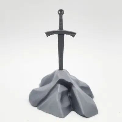 Miniature Thanh Kiếm Trong Đá (Sword in the Stone)