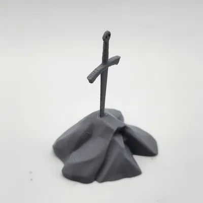Miniature Thanh Kiếm Trong Đá (Sword in the Stone)