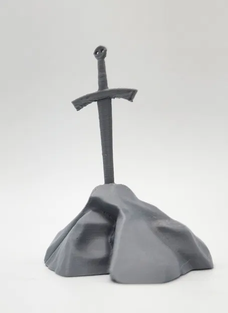 Miniature Thanh Kiếm Trong Đá (Sword in the Stone) - Image 4