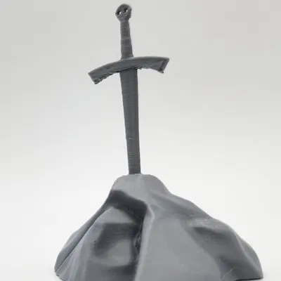 Miniature Thanh Kiếm Trong Đá (Sword in the Stone)