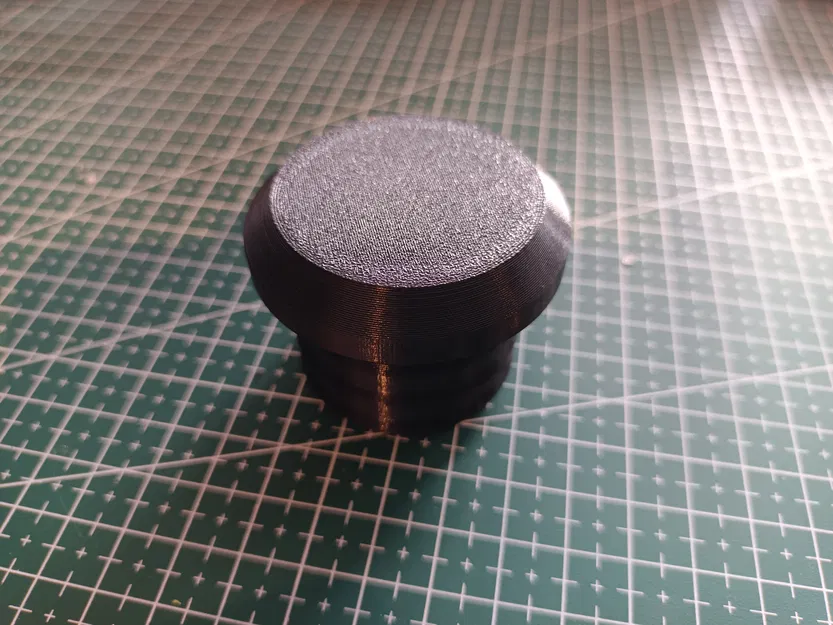 Nút Bịt Ống Kim Loại 50mm In 3D Tiện Lợi - Image 2