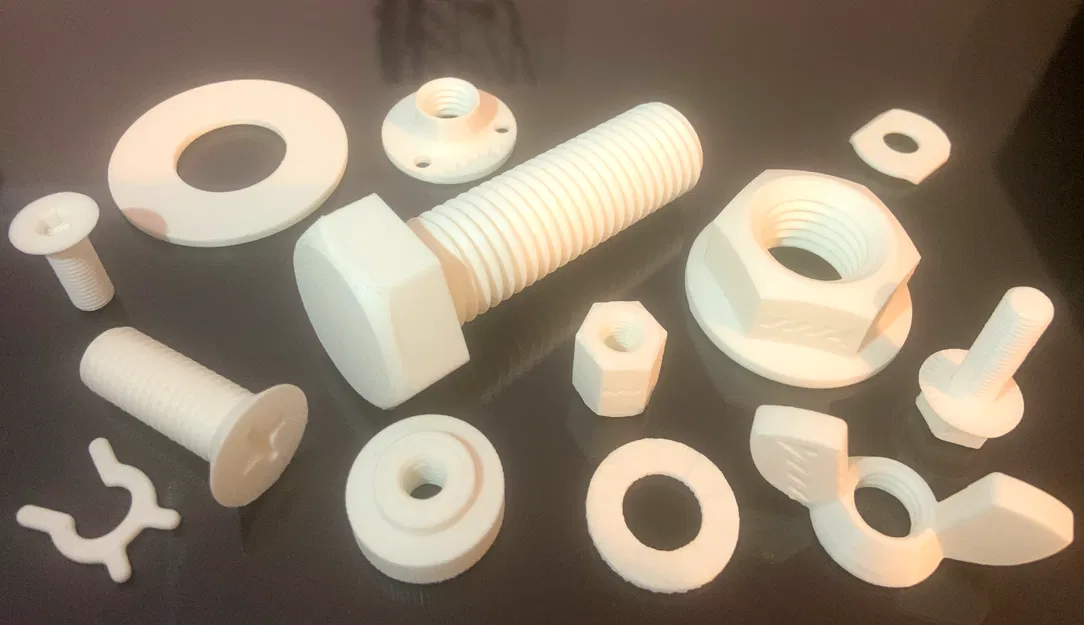 STL Hardware Parts - Bộ Nuts, Bolts & Washers hệ inch (Imperial) - Image 4