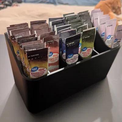 Hộp Đựng Gói Nước Giải Khát 8 Ngăn