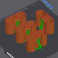 Chân TPU giảm rung cho Anycubic Kobra 3 (Isolation Feet) - Thumbnail 2