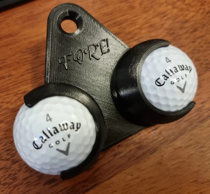 Giá Đỡ Bóng Golf "FORE!" - Tiện Lợi, Dễ Dàng Mang Theo - Image 1