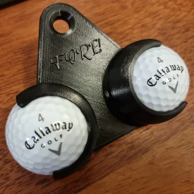 Giá Đỡ Bóng Golf "FORE!" - Tiện Lợi, Dễ Dàng Mang Theo