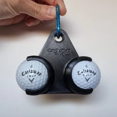 Giá Đỡ Bóng Golf "FORE!" - Tiện Lợi, Dễ Dàng Mang Theo