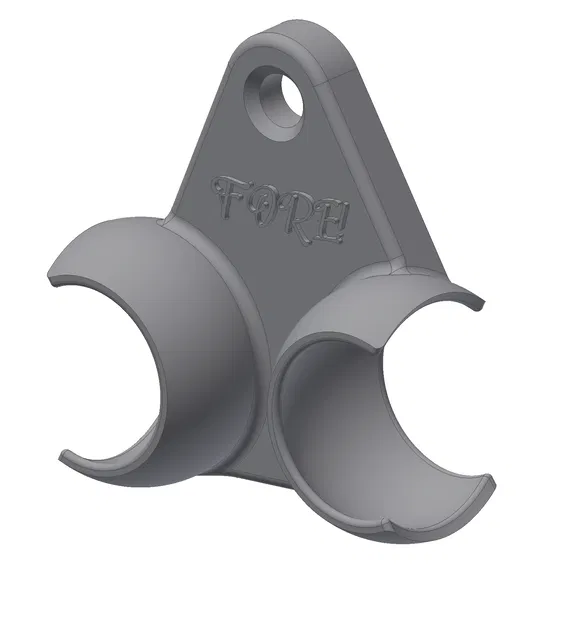 Giá Đỡ Bóng Golf "FORE!" - Tiện Lợi, Dễ Dàng Mang Theo - Image 3