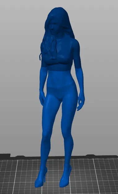 Mô Hình 3D Cô Gái "Lady in Heels" Bikini - Image 1