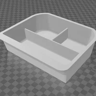 Khay Chia Ngăn Tủ Lạnh Trung Tâm Xe Toyota Land Cruiser 2024