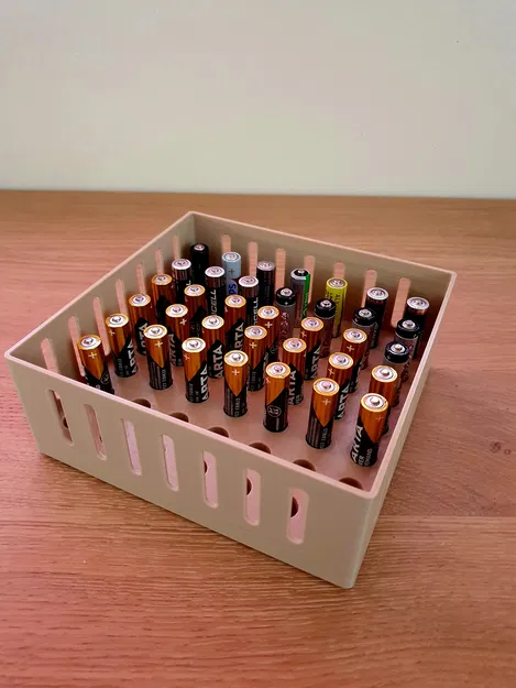 Bộ khay xếp chồng đựng pin & hộp phân loại (Stackable Battery Organizer & Sorting Boxes) - Image 5