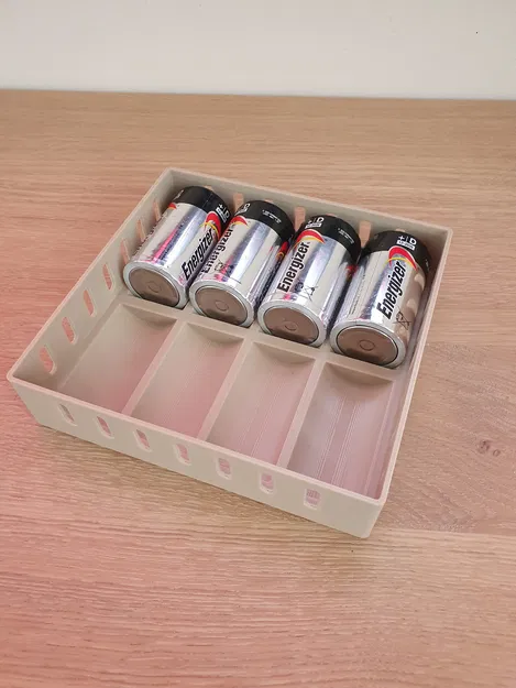 Bộ khay xếp chồng đựng pin & hộp phân loại (Stackable Battery Organizer & Sorting Boxes) - Image 7