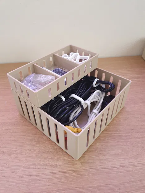 Bộ khay xếp chồng đựng pin & hộp phân loại (Stackable Battery Organizer & Sorting Boxes) - Image 10