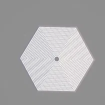 Hexagon Fidget - Đồ Chơi Lục Giác Giảm Stress, Tăng Tập Trung