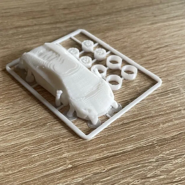 Lamborghini Kit Card (Kit in 3D nguyên tấm, bấm tách và lắp ráp) - Image 2