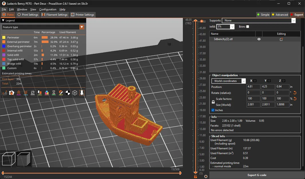 Profile Input Shaping PETG Tốc Độ Cao - Image 3