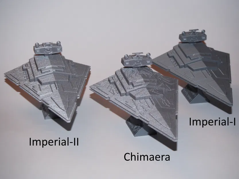Star Wars Imperial Star Destroyer – Mô hình STL tỷ lệ 1:10.000 - Image 1