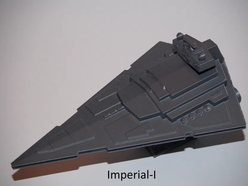 Star Wars Imperial Star Destroyer – Mô hình STL tỷ lệ 1:10.000 - Image 2