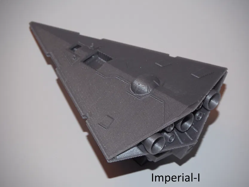 Star Wars Imperial Star Destroyer – Mô hình STL tỷ lệ 1:10.000 - Image 3