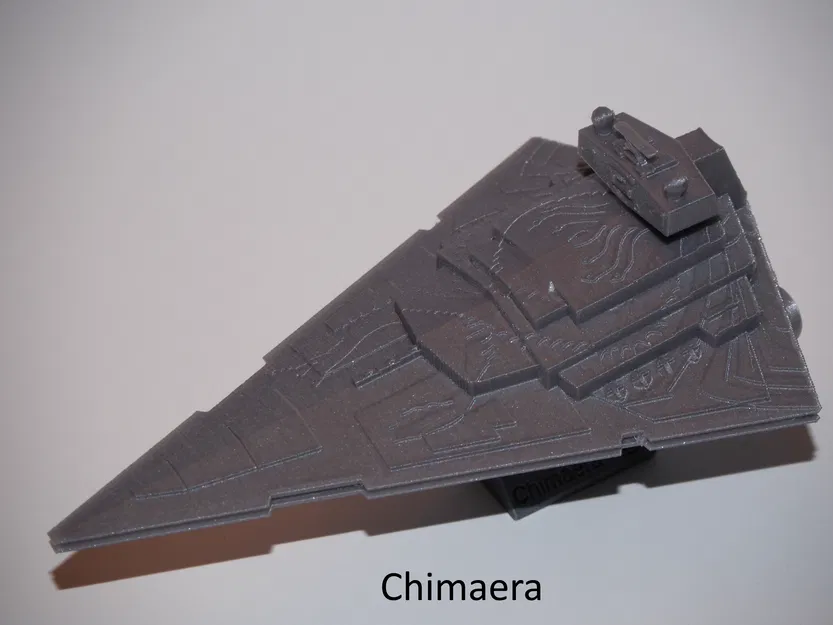 Star Wars Imperial Star Destroyer – Mô hình STL tỷ lệ 1:10.000 - Image 6