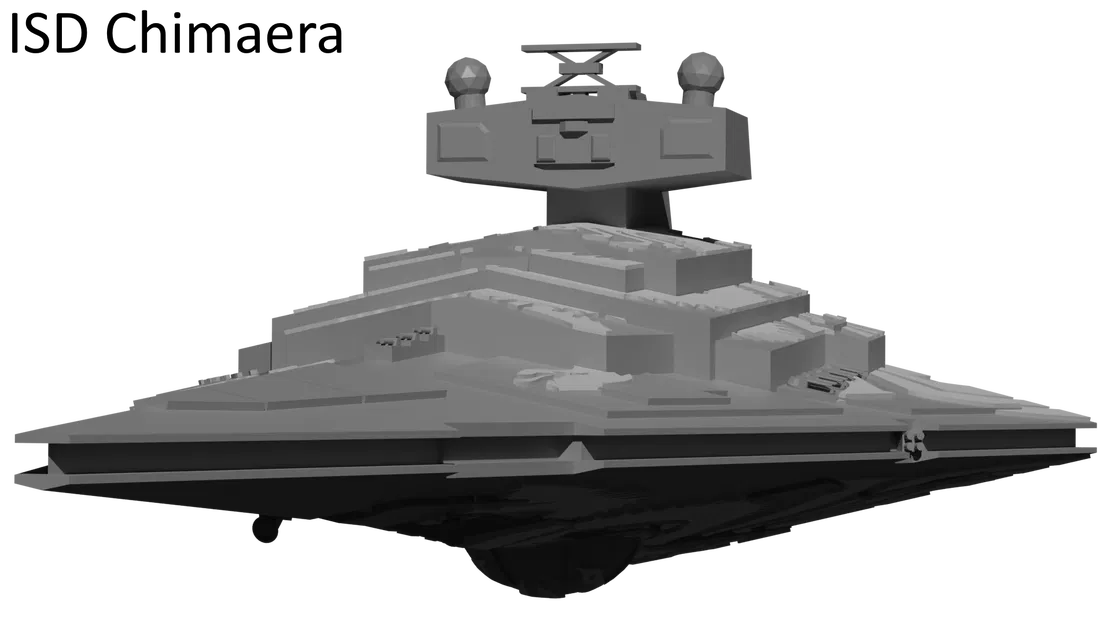 Star Wars Imperial Star Destroyer – Mô hình STL tỷ lệ 1:10.000 - Image 14