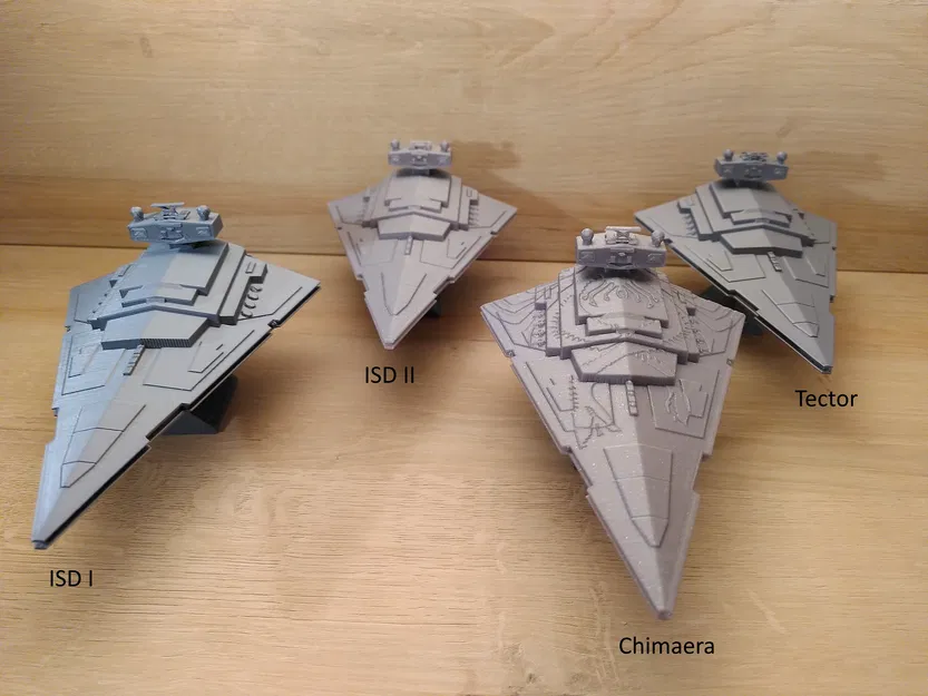 Star Wars Imperial Star Destroyer – Mô hình STL tỷ lệ 1:10.000 - Image 17