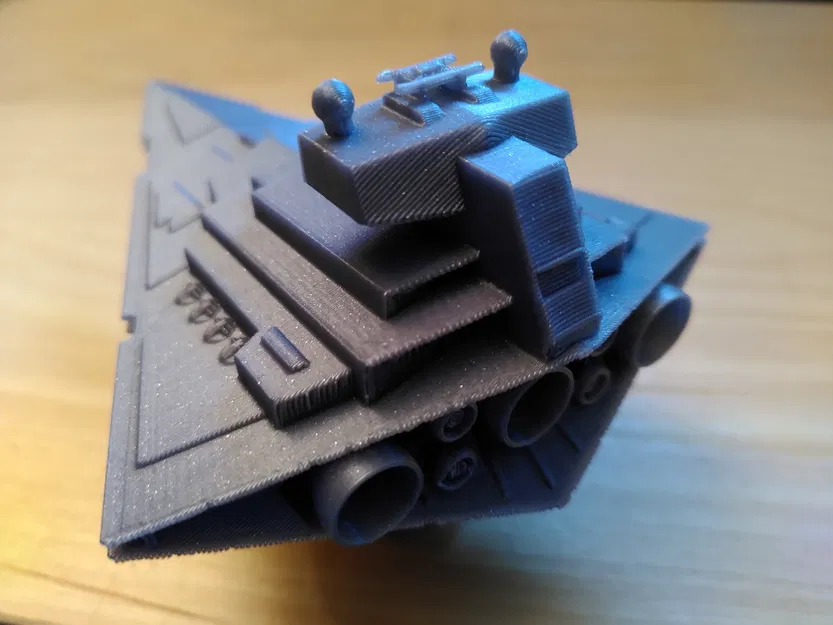 Star Wars Imperial Star Destroyer – Mô hình STL tỷ lệ 1:10.000 - Image 21