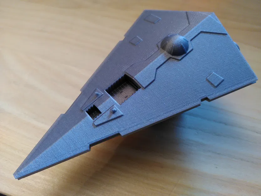 Star Wars Imperial Star Destroyer – Mô hình STL tỷ lệ 1:10.000 - Image 24