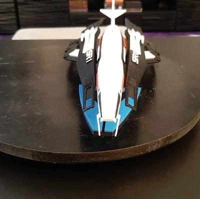 SSV Normandy SR1 (Mass Effect) – Mô hình tàu