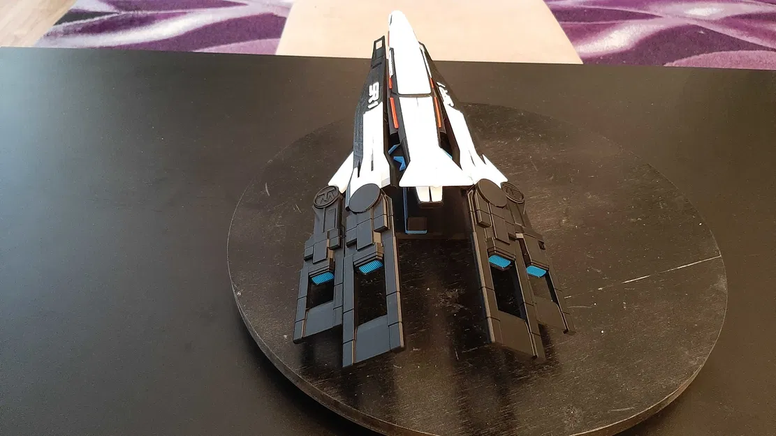 SSV Normandy SR1 (Mass Effect) – Mô hình tàu - Image 4