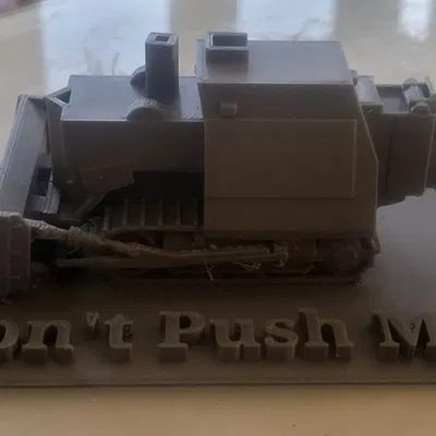Mô Hình Xe Ủi Killdozer "Đừng Chọc Tôi" Tỉ Lệ 1:1