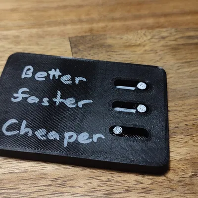 Tốt hơn, Nhanh hơn, Rẻ hơn: Chọn hai trong ba