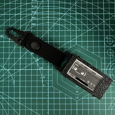 Case Pwnagotchi + Waveshare UPS HAT (C) kèm ngàm MOLLE Strap