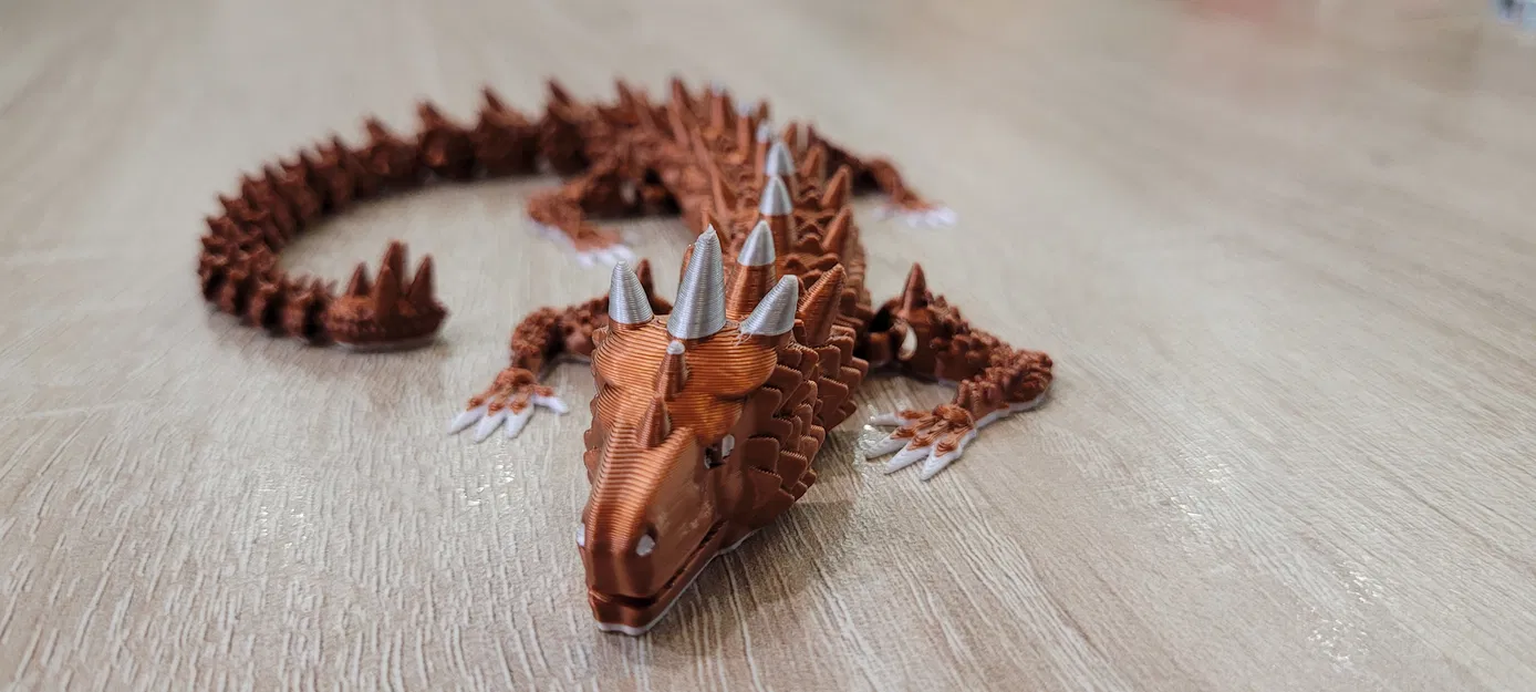 Rồng Khớp Nối 3D - Đồ Chơi Rồng Độc Đáo - Image 1