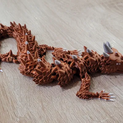 Rồng Khớp Nối 3D - Đồ Chơi Rồng Độc Đáo