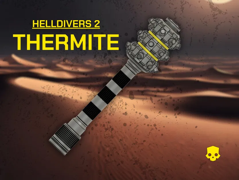 Helldivers 2 - Thermite Grenade (Lựu đạn nhiệt nhôm G-123) - Image 1