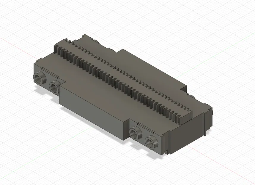 Thanh Ray Thẳng Lego Monorail 8 Studs Tối Ưu Cho In 3D - Image 2