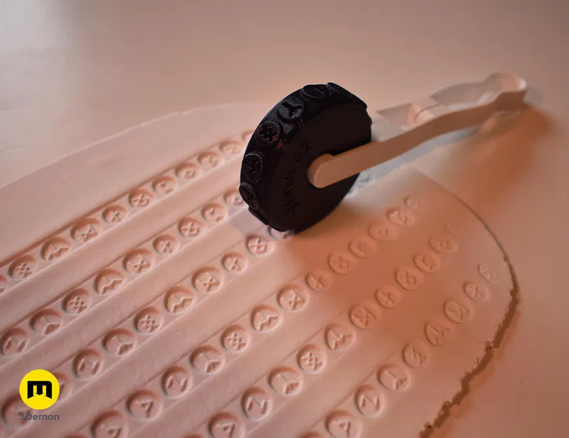 Bánh Lăn Con Dấu - Witchcraft Symbols Vol.6 (16-18) - Image 4