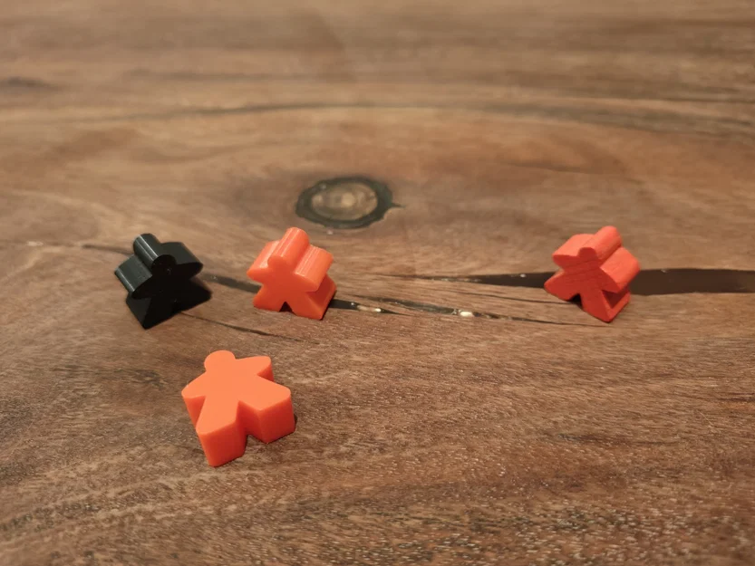 Carcassonne Meeple – Meeple thay thế cho board game Carcassonne - Image 1
