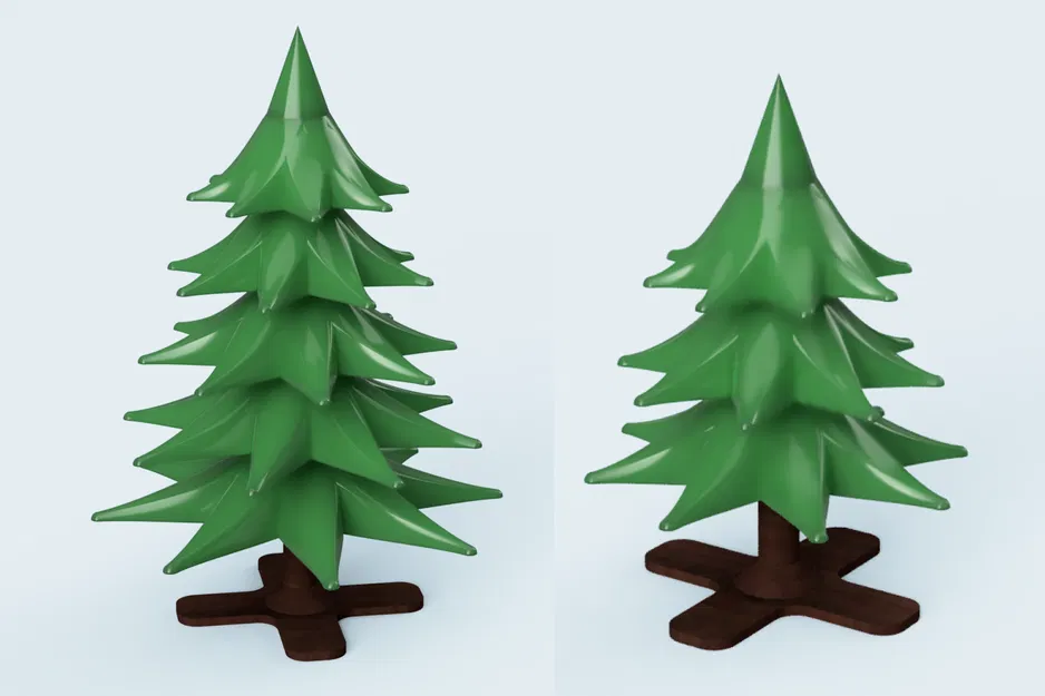 Cây Thông Noel Lắp Ráp 3D - Trang Trí Giáng Sinh Độc Đáo - Image 1