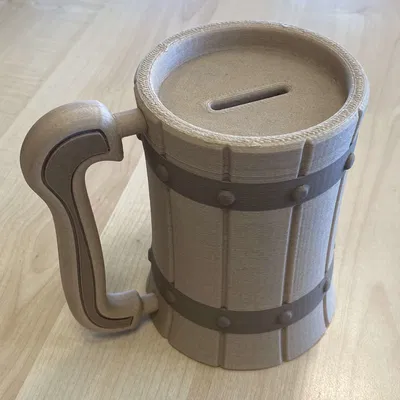 Heo Đất Hình Ly Bia Độc Đáo - Tiết Kiệm Tiền Phong Cách