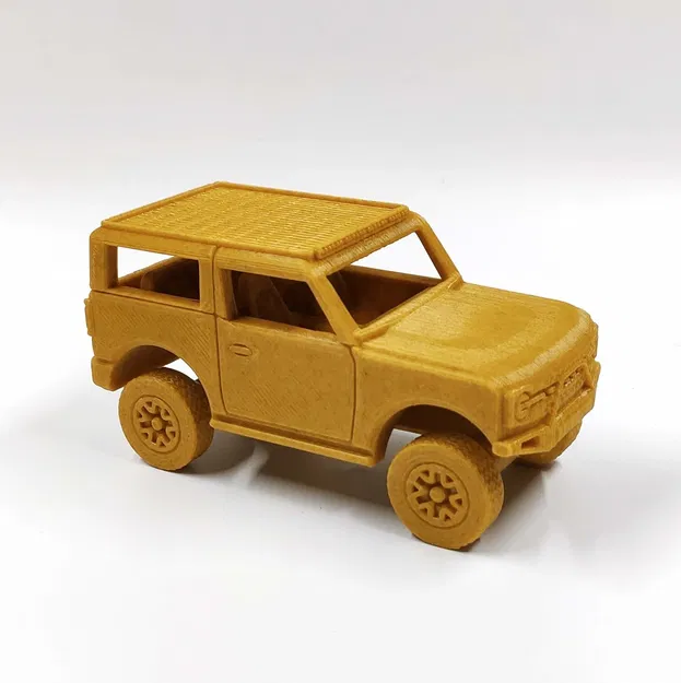 Ford Bronco 2021 Print-in-Place (In Liền Khối) – Treo Nhún Hoạt Động - Image 1