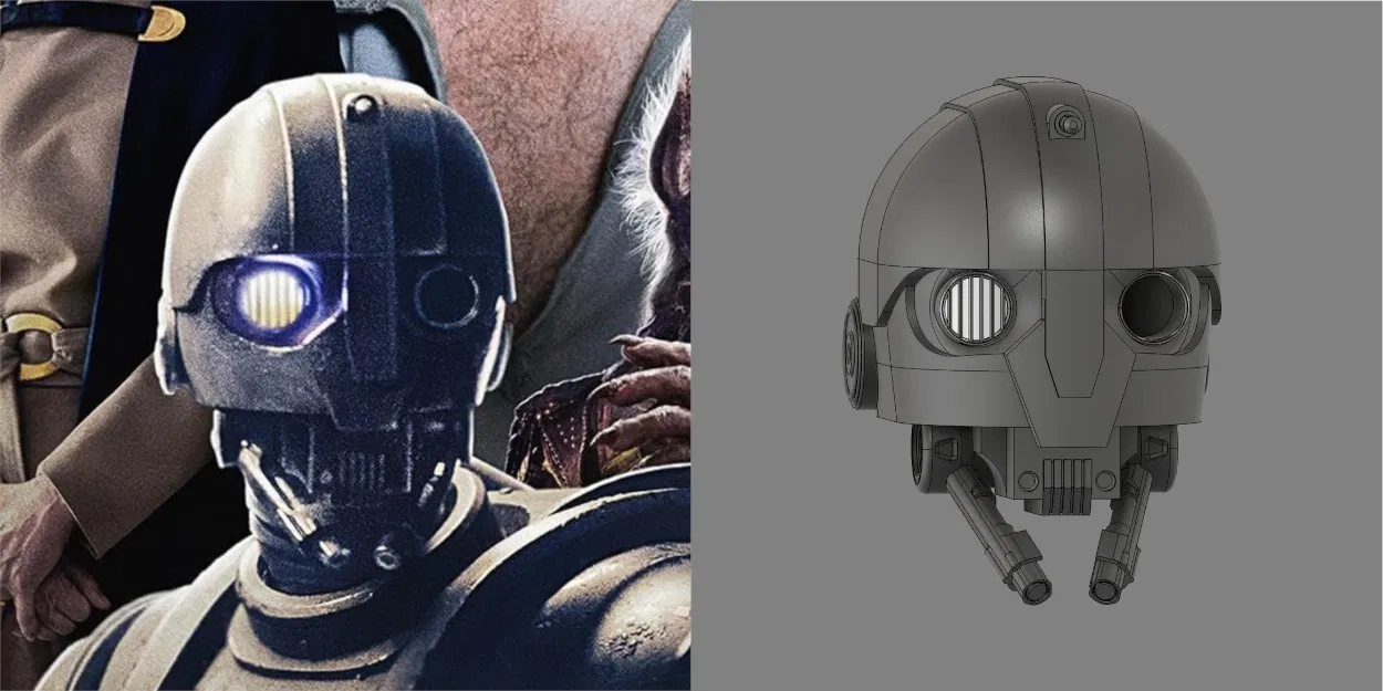 Đầu SM-33 – Star Wars: Skeleton Crew - Image 3