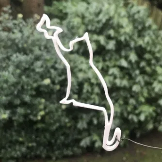 Mô Hình Mèo 3D Line Art Đáng Yêu - Tùy Chỉnh Kích Thước