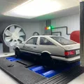 Diorama Dyno AE86 1:32 chức năng: Engine Sound & Wind Tunnel - Thumbnail 2