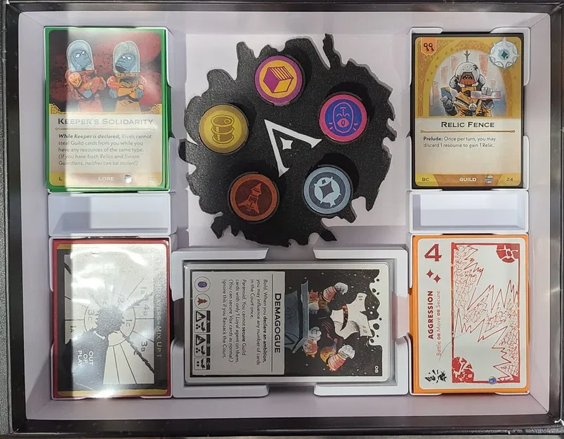 Arcs Full Box Organizer (w/ Leaders and Lore) v 1.3 - Bộ khay sắp xếp full hộp - Image 1