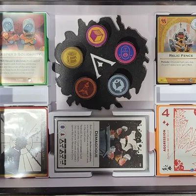 Arcs Full Box Organizer (w/ Leaders and Lore) v 1.3 - Bộ khay sắp xếp full hộp